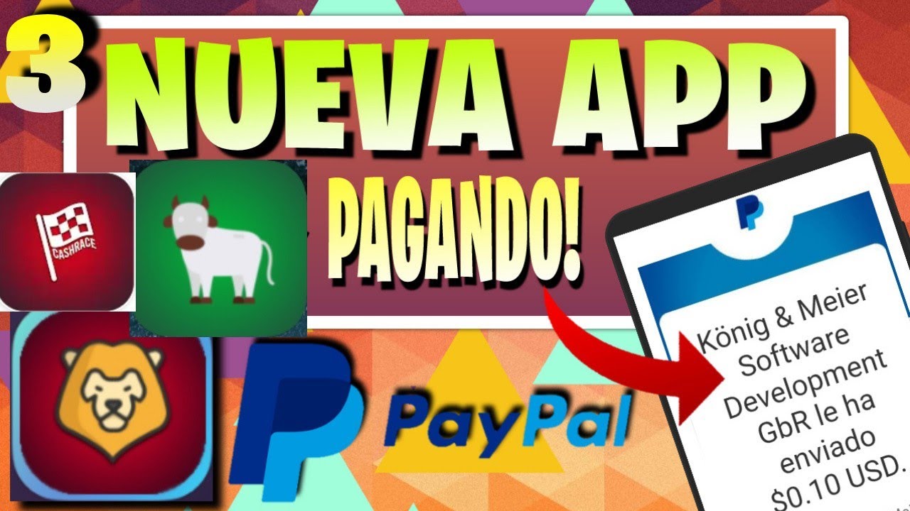 3 NUEVAS APPS  PARA GANAR DINERO A  PAYPAL 0.2USD 0.5USD  0..10USD  FÁCIL Y RÁPIDO 2021