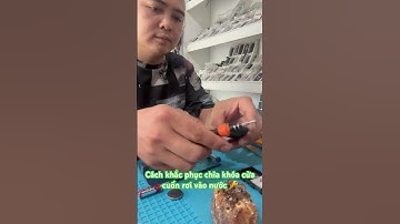 🔑 Cách khắc phục khiển cửa cuốn bị rơi vào nước . ☎️ 0974.758.786