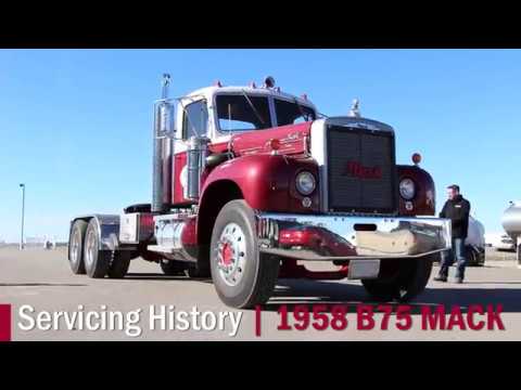 Servicing History: 1958 B75 Mack Truck