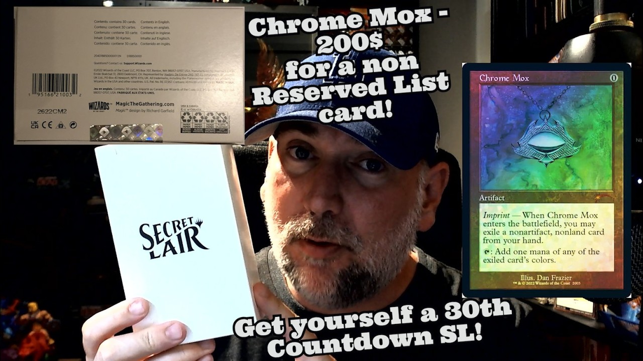 MTG | 250$ raw Chrome Mox vs a 250$ Sealed Secret Lair that