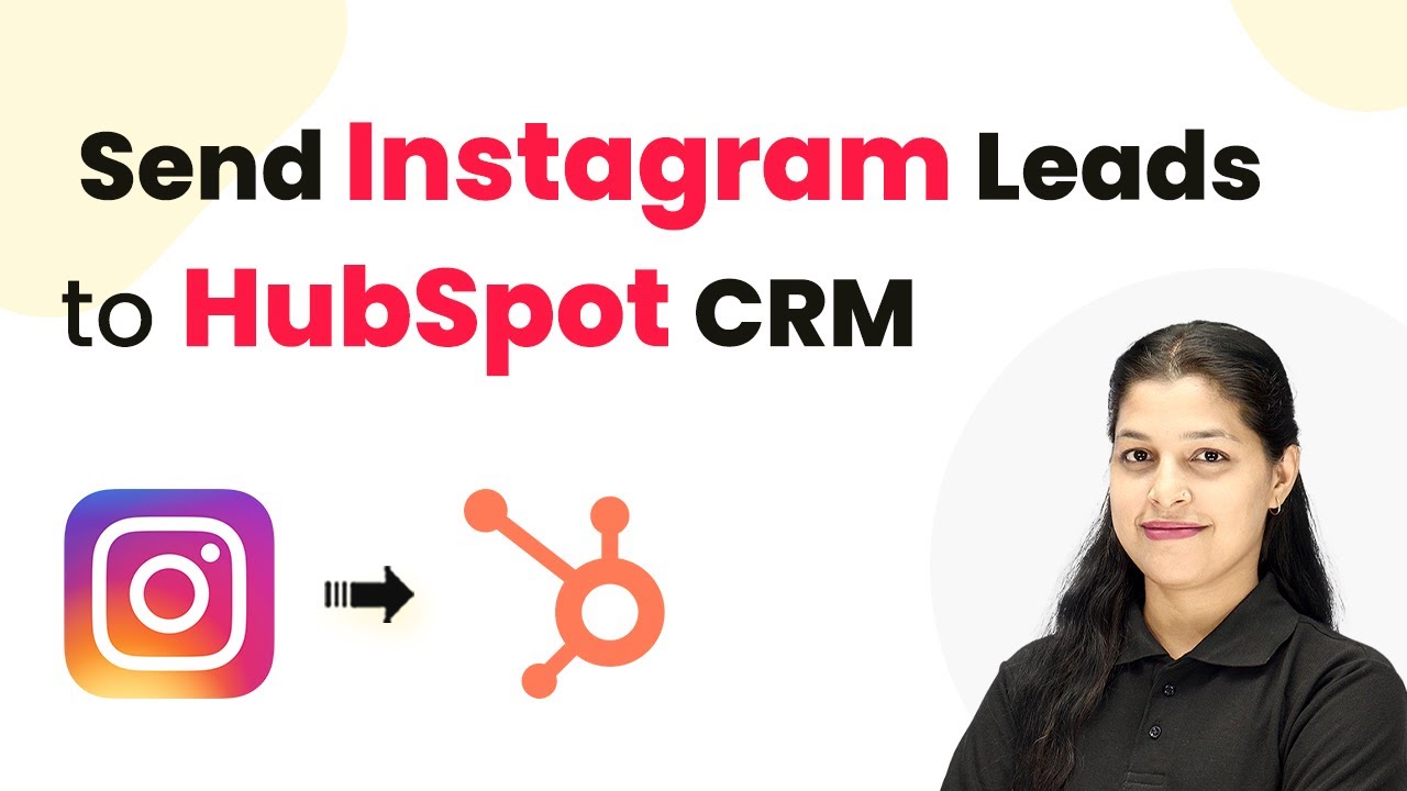 Автоматическая отправка лидов из Instagram в CRM HubSpot