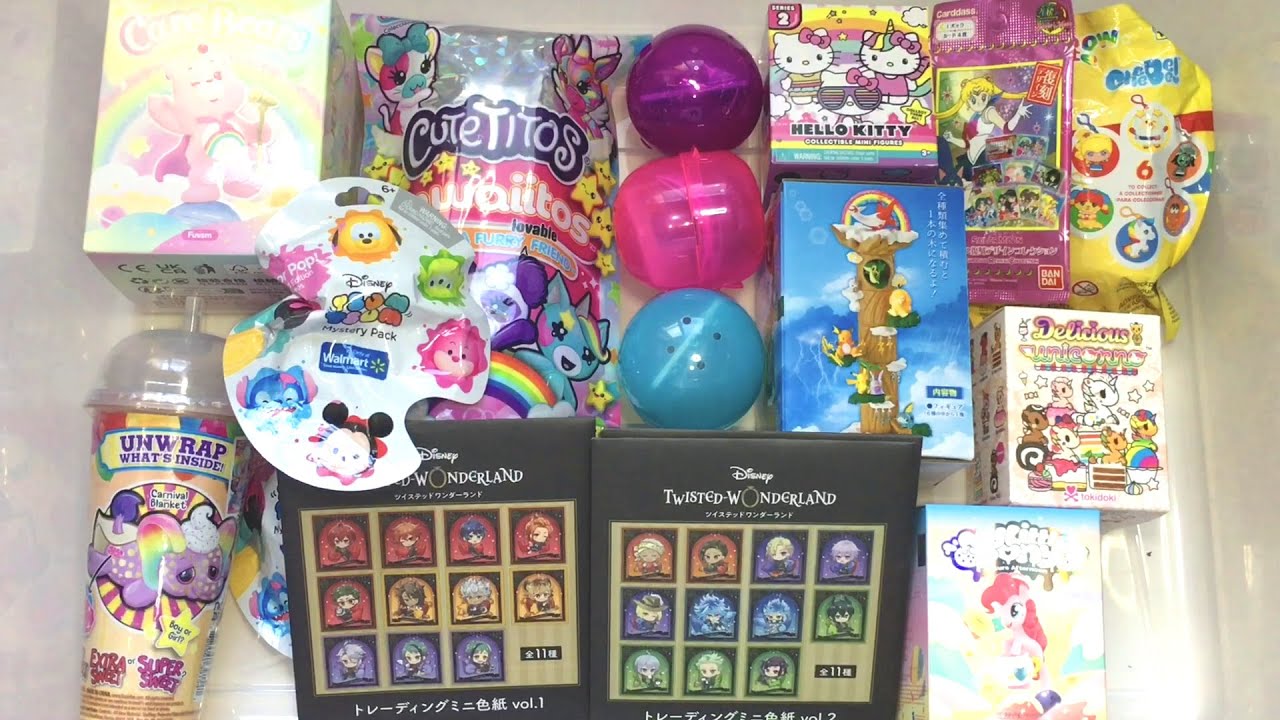 Rainbow Blind Bag & Boxes: Cutetitos, Sailor Moon, Snoopy, Pokemon