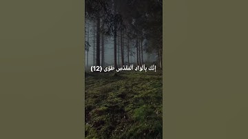 وَأَنَا ٱخۡتَرۡتُكَ فَٱسۡتَمِعۡ لِمَا يُوحَى # اكسبلور #القرآن_الكريم # سوره طه # شريف _مصطفى