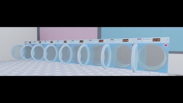 Roblox Laundry Simulator! Noob To Pro! Max Washing Machine! Part 1/5 since the game updated