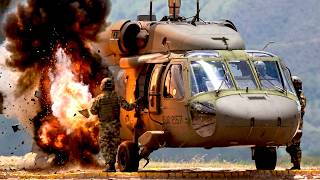 Terroristas del ELN atacan con Drones Explosivos a Helicóptero del Ejército de Colombia
