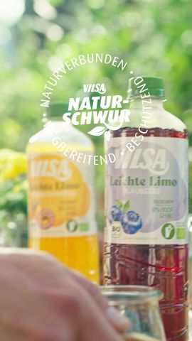 Der Naturschwur ► VILSA Leichte Bio Limo