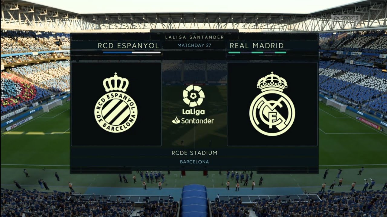 FIFA 20 | Legendary | LaLiga Santander | RCD Espanyol v Real Madrid | RCDE Stadium