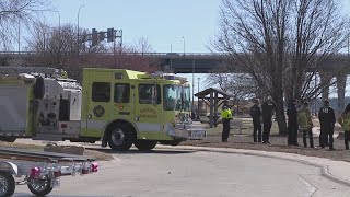 Crews de-escalate incident on the I-74 bridge, no injuries reported