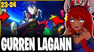 TO SPACE !! | Gurren Lagann Episode 23-24 Reaction