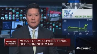 Musk to employees: Going private is best path, final decision not made screenshot 4