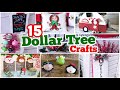 15 Dollar Tree DIY Christmas Decor Crafts and Ideas