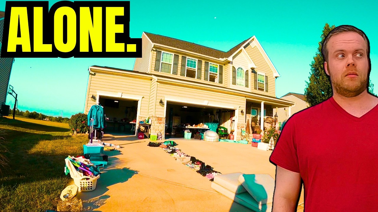 I WAS THE ONLY ONE AT THIS YARD SALE! THIS IS WHAT HAPPENED.