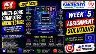Multi-Core Computer Architecture Week 5 Assignment Answers 2026 | NPTEL July 2026 | NPTEL