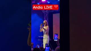 Ce frumos canta ANDIA live!👏❤️