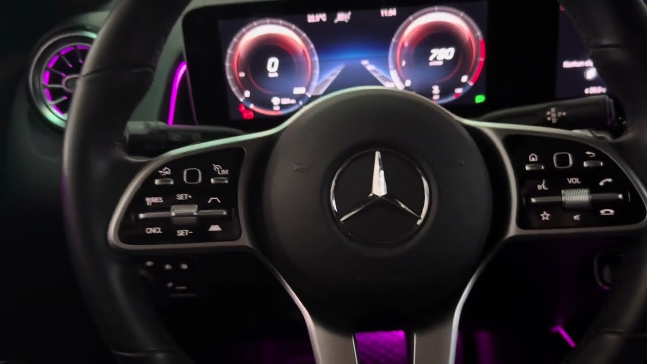Mercedes GLB 200 2020 - Iluminação Multicolor