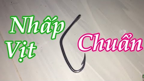 Lưỡi câu nhấp vịt chuyên nghiệp | 0913260614 | fishing hook| snakehead fishing