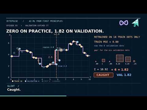 Is Your Model Learning or Memorising? Train / Validation / Test Split in Python | AI/ML Episode 3