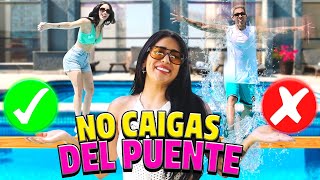 EL MÁS TONT0 CAE AL AGUA 😱| No caigas del puente con Jukilop