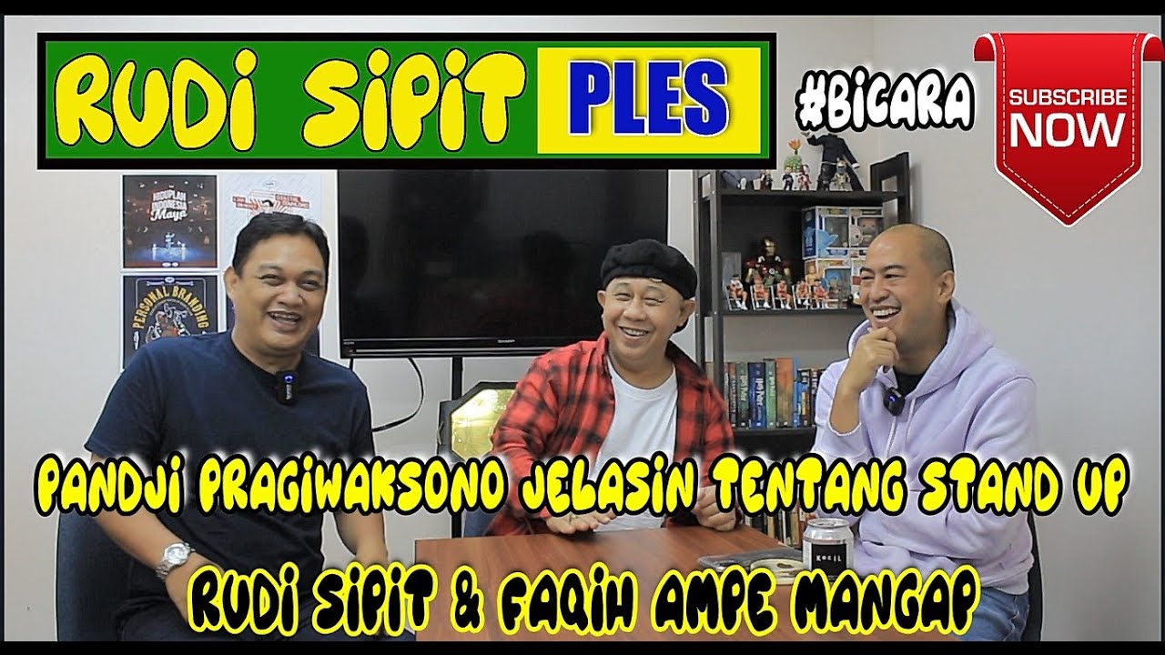 PANDJI PRAGIWAKSONO JELASIN TENTANG STAND UP....RUDI SIPIT & FAQIH AMPE MANGAP