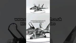 How to build Kinetic F-18/A plastic scale model kit.