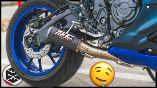 IT&#39;S ALIVE! [Yamaha R7 SC Project CR-T Exhaust Test Ride]