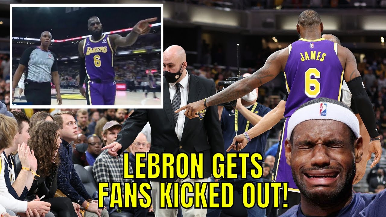 LeBron James Gets Pacers Fans KICKED OUT Of Game! Ultimate Beta