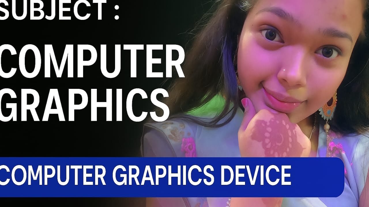 Computer Graphics – Video Monitor Properties for BCA/CS