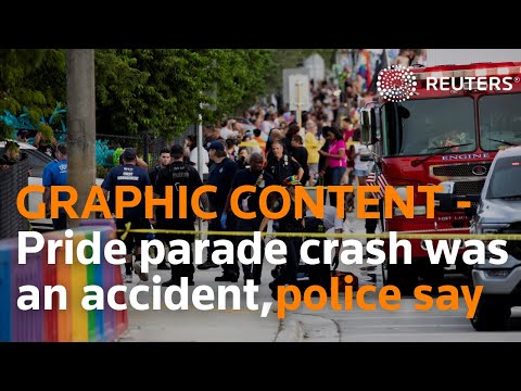 WARNING: GRAPHIC CONTENT - Police say Florida Pride parade crash was accidental