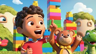 Celebrity Eight Little Blocks Stack Stack Stack 🧱 | Nursery Rhymes for Kids & Baby Songs Net Worth