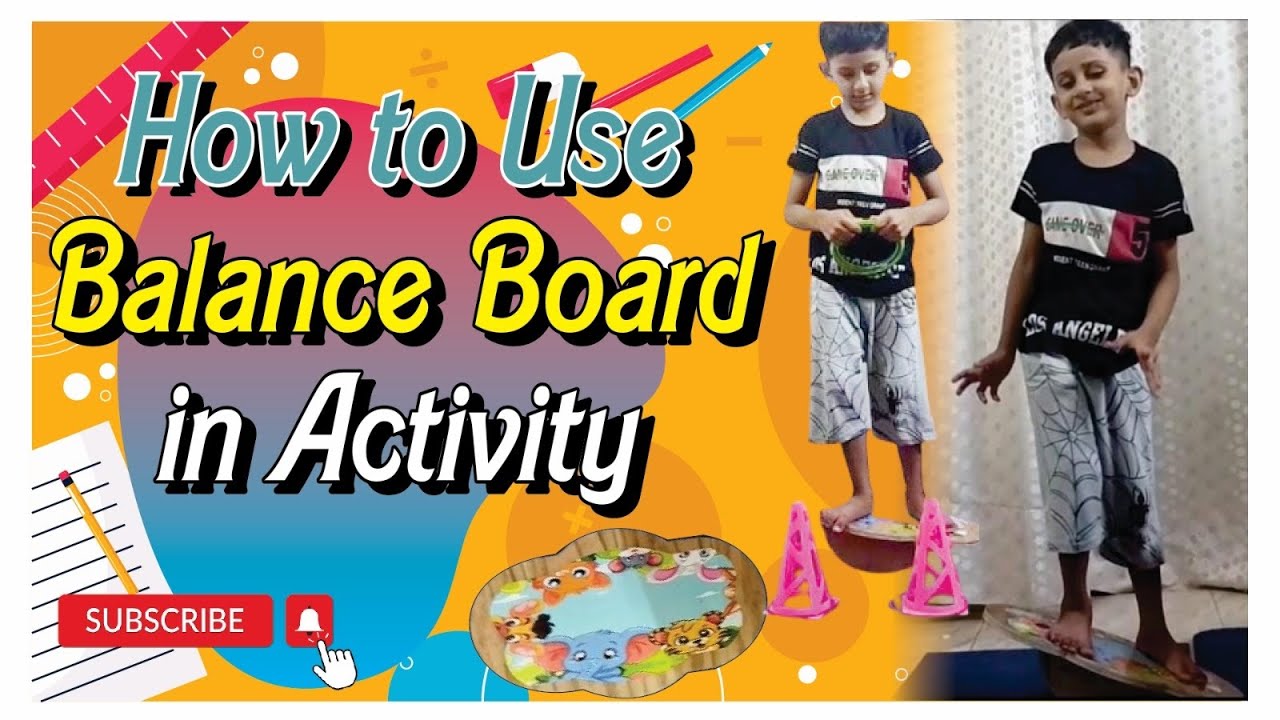 how to use balance board in activity autism parenting learning 
