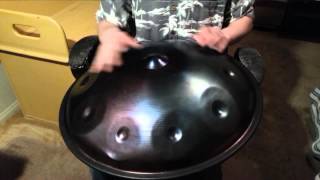 E Shiraz 9 - Symphonic Steel Handpan
E Shiraz 9 - Symphonic Steel Handpan
http://www.SymphonicSteel.com
(E) A B C D# E F# G B E E Shiraz 9 - Symphonic Steel Handpan