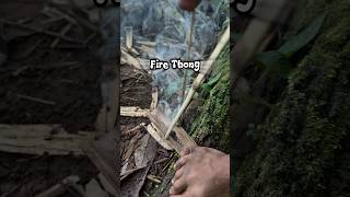 Life Skills, Making Fire with Rope #primitivefirelighting #bushcraft