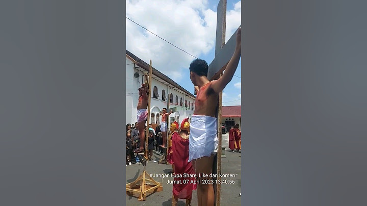 DIKAKI SALIB MU TUHAN KAMI MENYEMBAH | LINTAS DANAU TOBA #kristus #yesus #paskah #danautoba