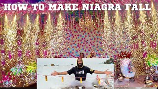How to make Niagara fall // niagara fall kese bnaay // all information in one video // 7415551111