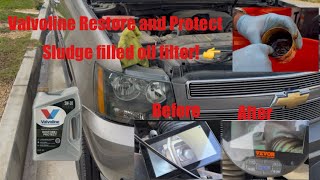 Did Valvoline Restore and Protect fill my oil filter with sludge!?!?
