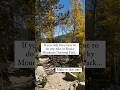 Don’t miss this hike in Rocky Mountain National Park! #travel #rockymountain #nationalpark #hiking