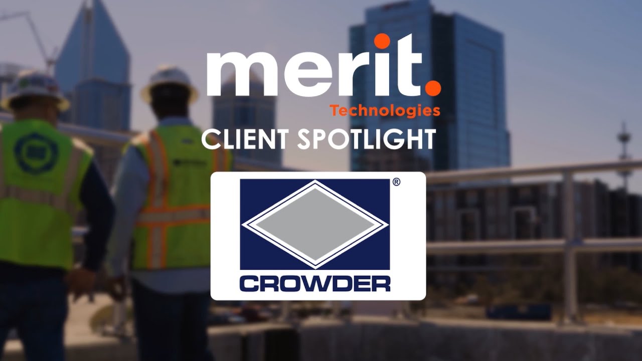 Merit Technologies Client Spotlight - Crowder Constructors - YouTube
