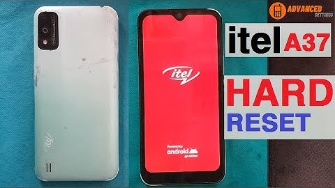 itel A37 vision1 | A571w hard reset factory no commande