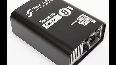 Torpedo Captor - Reactive Load Box - Your Amps Best Friend