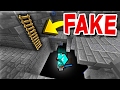 FAKE Ladder TRAP! (Minecraft Skywars Trolling)