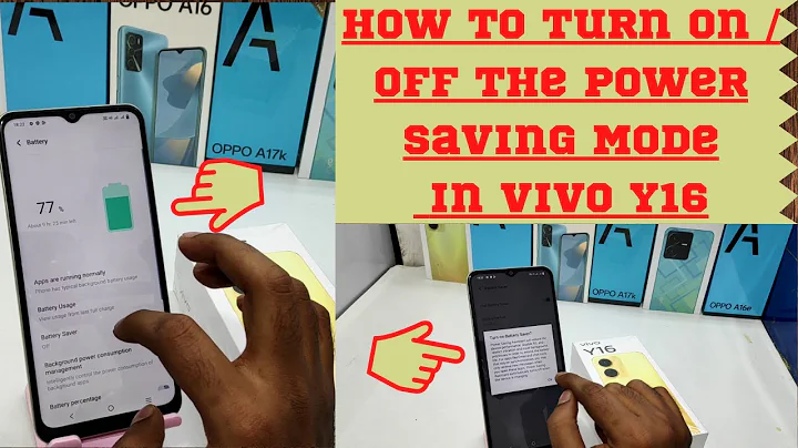 How to Enable Battery saver Mode in VIVO Y16| How to Turn On / Off the Power Saving Mode on Vivo Y16