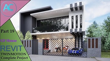 GF House | Part 19 | Complete Step By Step Project | Revit and Twinmotion Tutorial