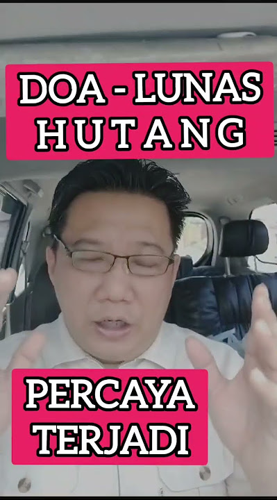 DOA LUNAS HUTANG ( KRISTEN )