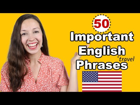 50 Important English TRAVEL Phrases