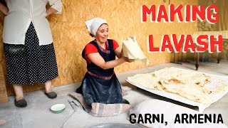 We made Lavash In Garni | Պատրաստում ենք Թոնրի Լավաշ Գառնիում - Arev TV| S2 E5|