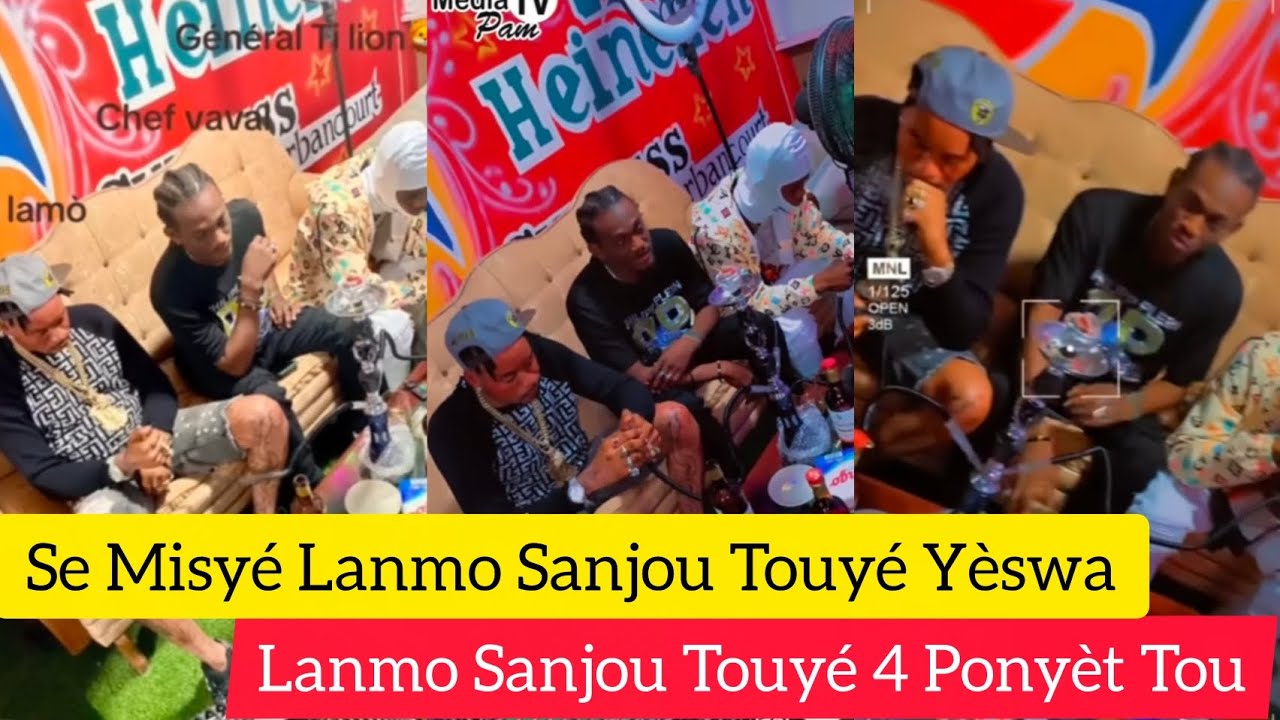 Se Misyé Lanmo Sanjou Touyé Yèswa. Lanmo Sanjou Touyé 4 Ponyèt, Ansan'm Ak Vaval. Plus 2 lot Nèg Ank