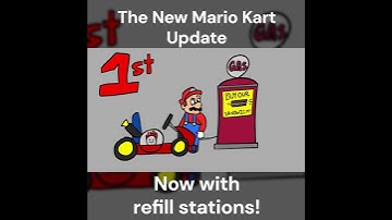 New Mario Kart Updates getting out of hand... 🏎️💥 | Animation # #animation #mariokart #cartoon