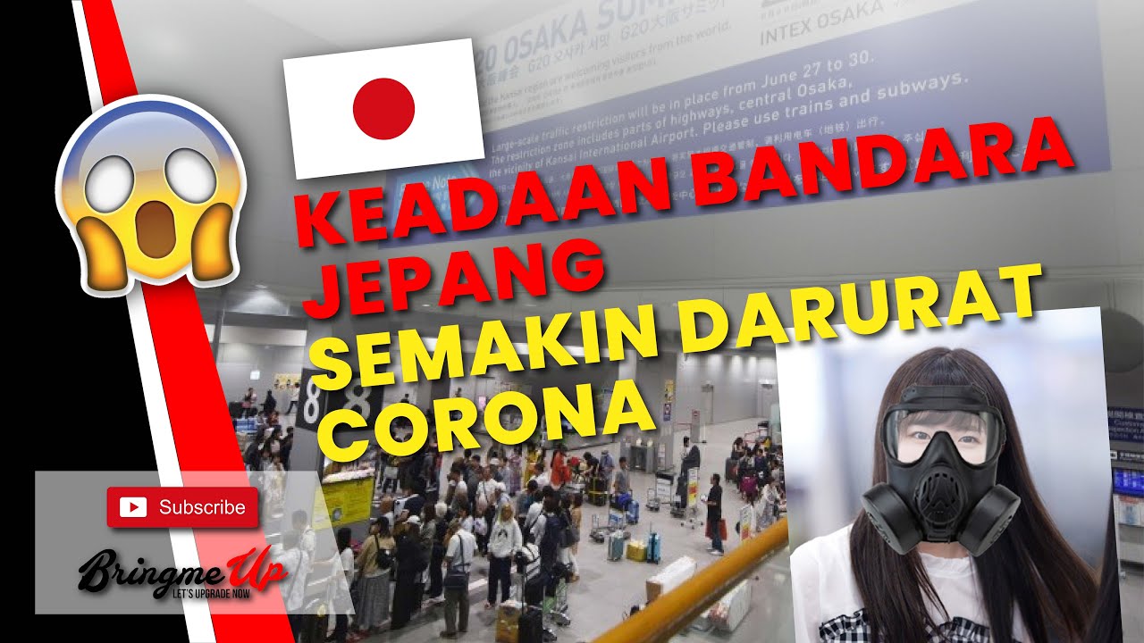 GARA2 CORONA GAK BISA LEPAS DARI MASKER PAS DI BANDARA JEPANG, BEGINI