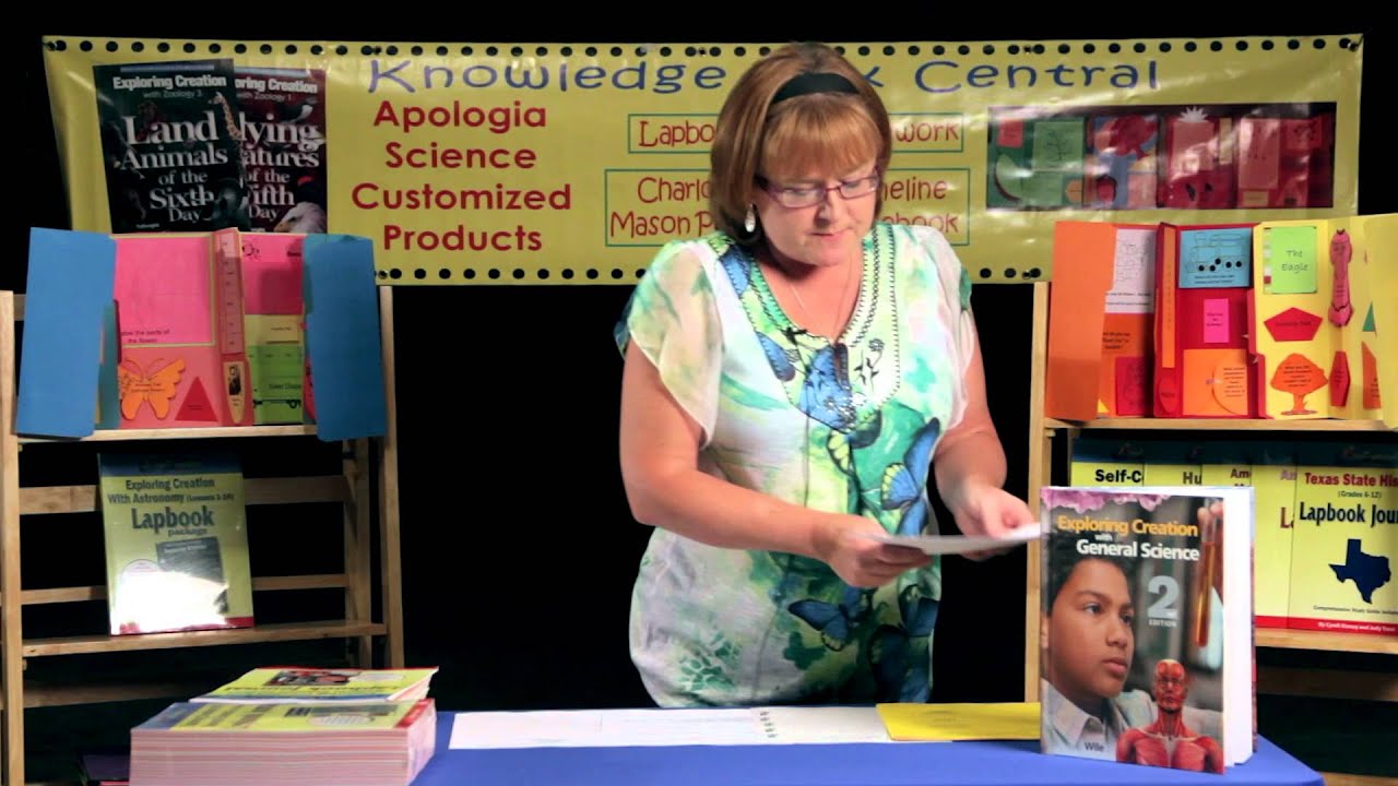 Apologia general science lapbook journal knowledge box central youtube