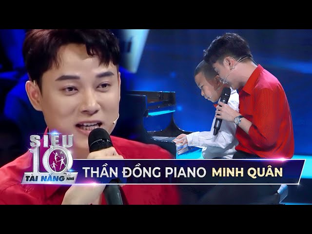 Siêu nhí piano Minh Quân mash-up Sáng Mắt Chưa và Thật Bất Ngờ cùng Trúc Nhân l Siêu Tài Năng Nhí class=